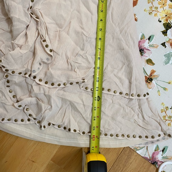 NWT Francesca's Layered Studded Skirt - Picture 9 of 9